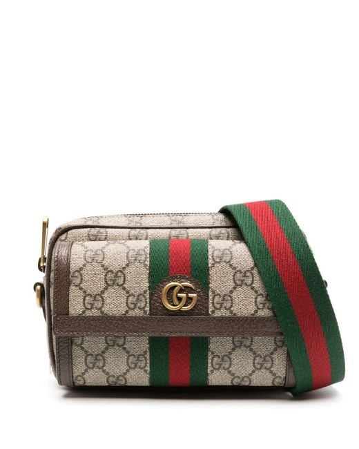 Gucci Natural Mini Ophidia Gg Crossbody Bag for men