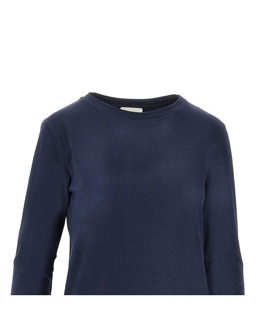 Weekend by Maxmara Blue Stretch Jersey T-Shirt