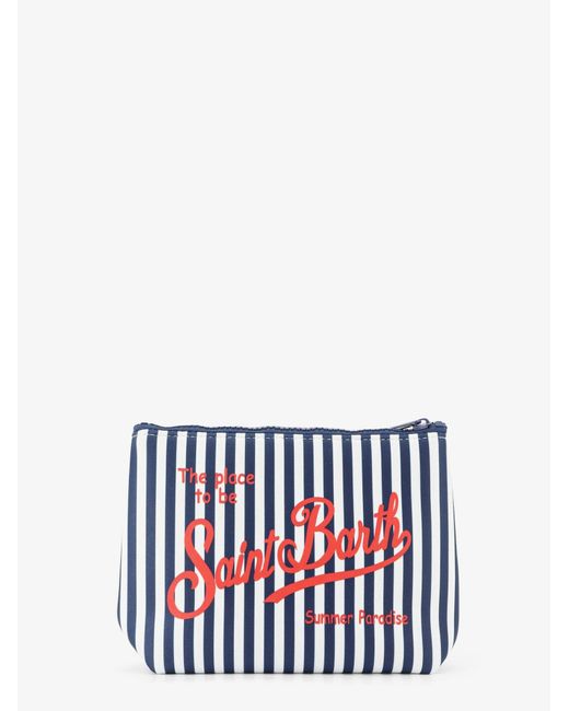 Mc2 Saint Barth White Clutch Aline Scuba