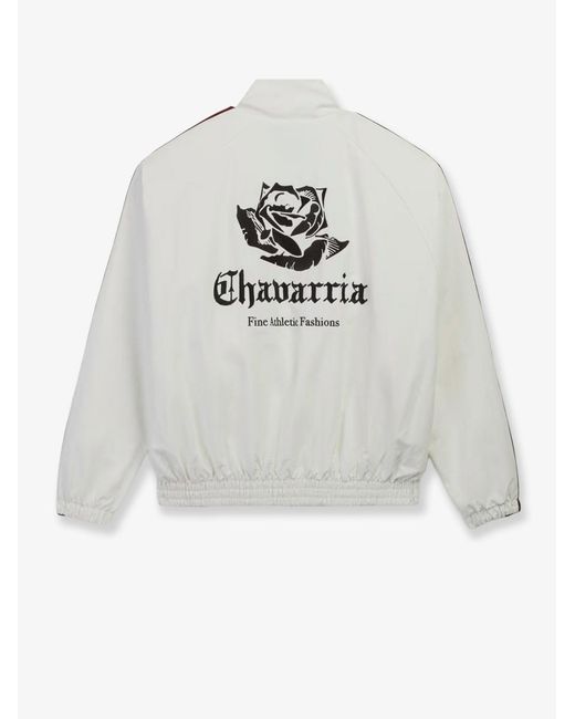 ADIDAS X WILLY CHAVARRIA White Woven Track Jacket for men