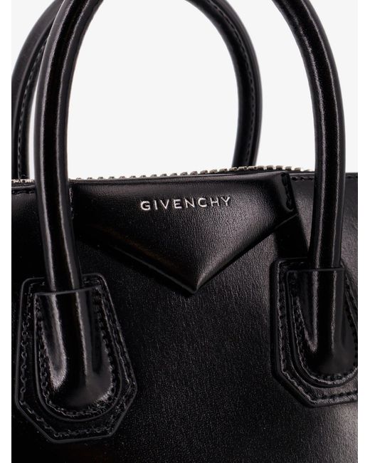 Givenchy Black Antigona Mini Leather Shoulder Bag