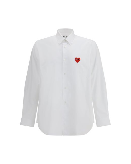 Men's White Cotton Shirt
