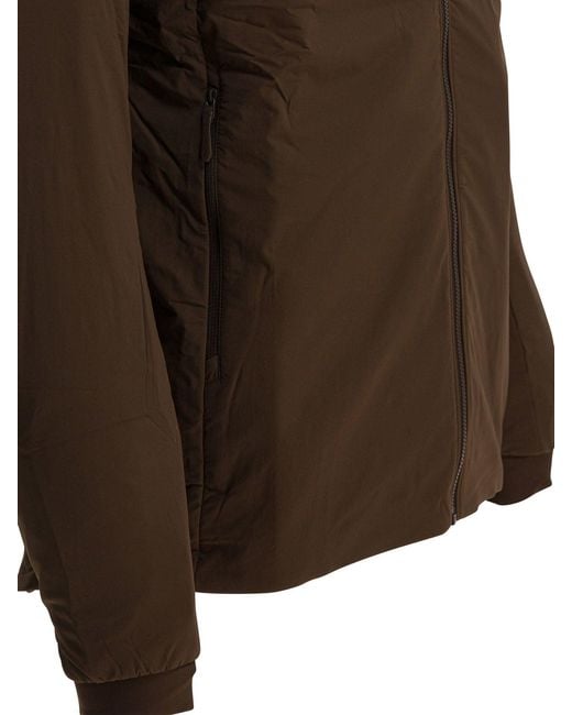 Arc'teryx Brown "Proton" Windbreaker Jacket for men