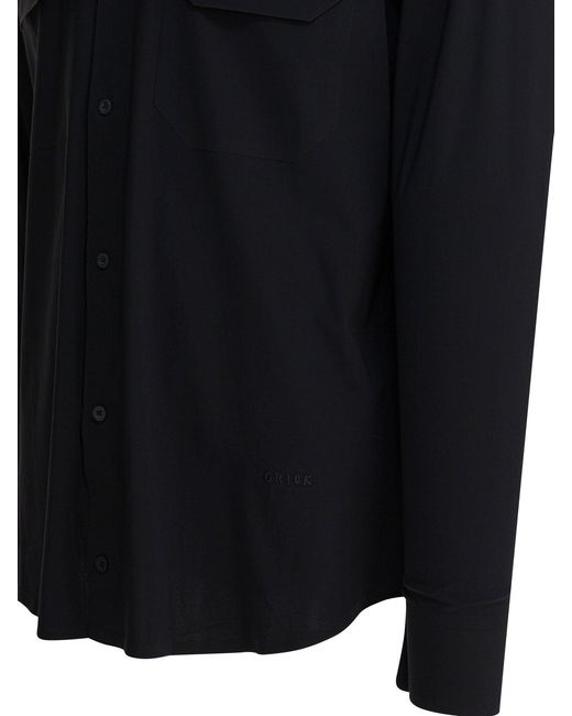 GR10K Blue Shirt With Pockets Shirts for men