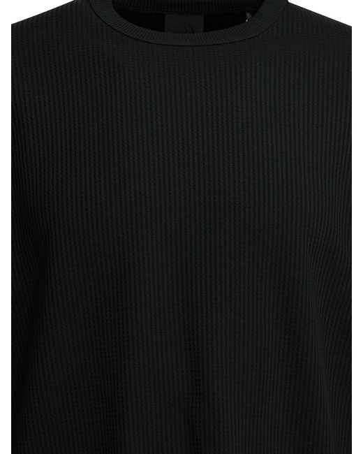 DAIWA PIER 39 Black Polyester T-Shirt for men