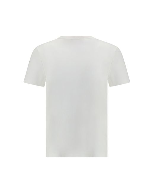 Loro Piana White Cotton T-Shirt