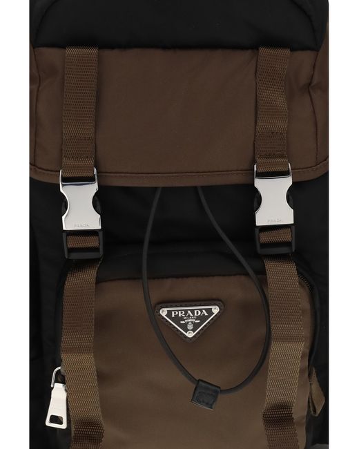 Prada Black Backpack for men