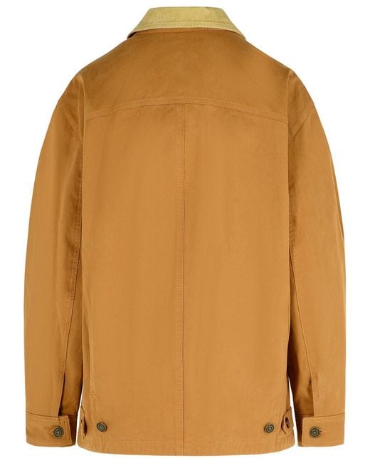 Isabel Marant Brown Ninon' Cotton Cognac Jacket