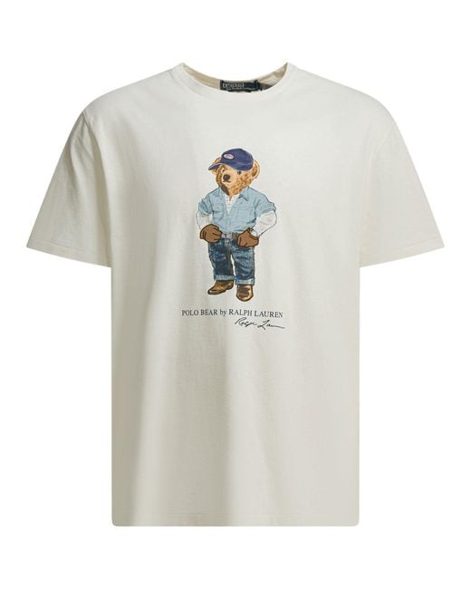 Polo Ralph Lauren Polo Bear T-shirts White for men
