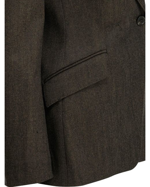 Max Mara Black Wool Blazer