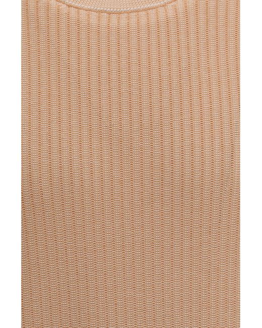 Piacenza Cashmere Natural Cotton And Silk Blend Sweater for men