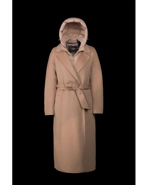 Moorer Black "Olivie" Coat