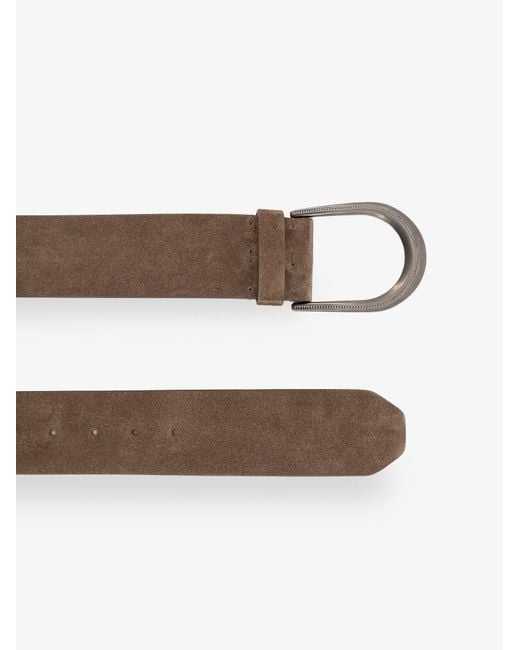 Brunello Cucinelli Multicolor Suede Belt