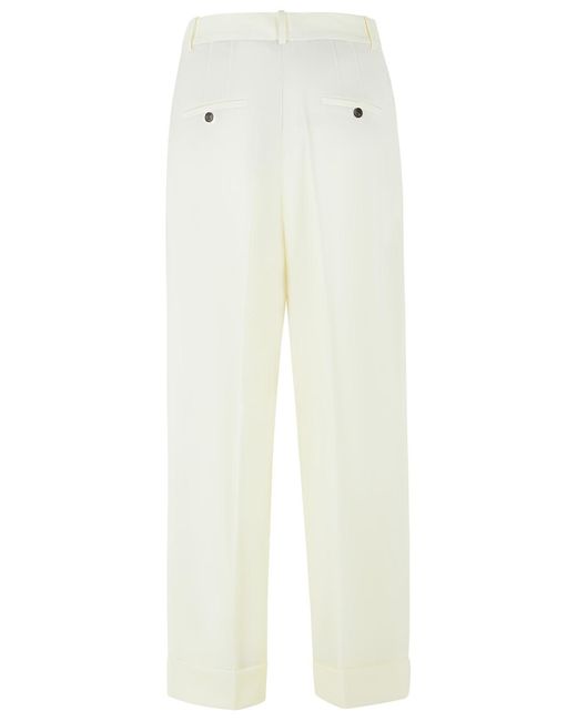 Rohe White Binanco High Waist Pants