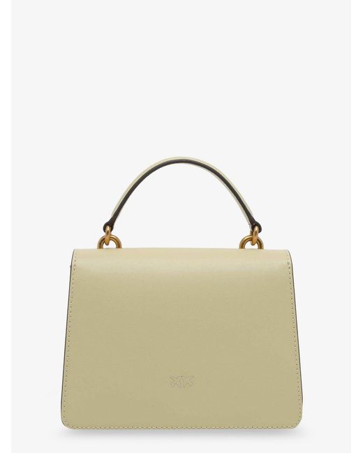 Pinko Metallic Crossbody Bag Love One