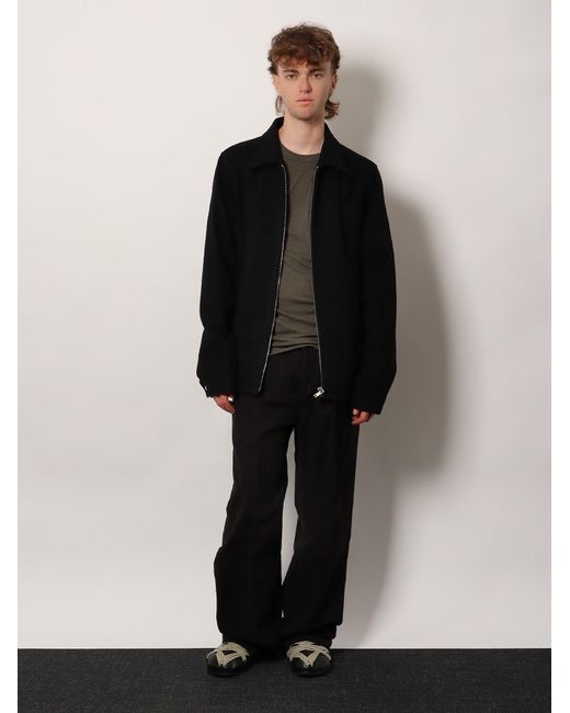 Rick Owens Green Basic Ls T Viscose Blend T-Shirt for men