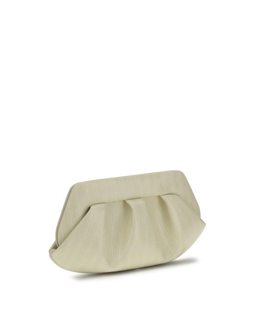 THEMOIRÈ White Baguette Clutch Bag Bios
