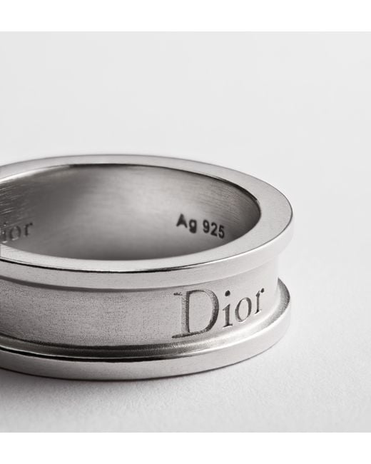 Dior White Link Ring for men