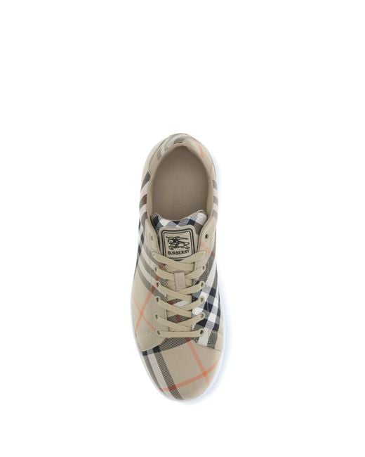 Burberry Brown Sneakers for men
