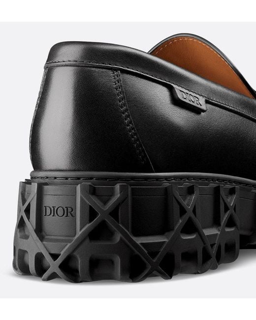 Dior Black Slickrock Loafers for men