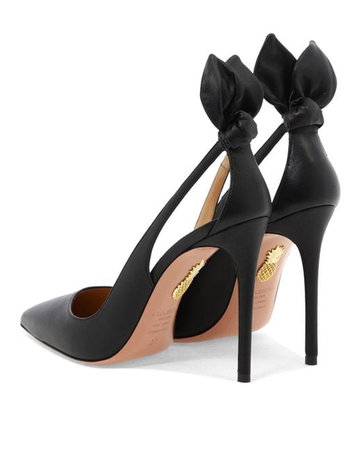Aquazzura Multicolor Bow Tie Pump 105 Mm Heeled Shoes