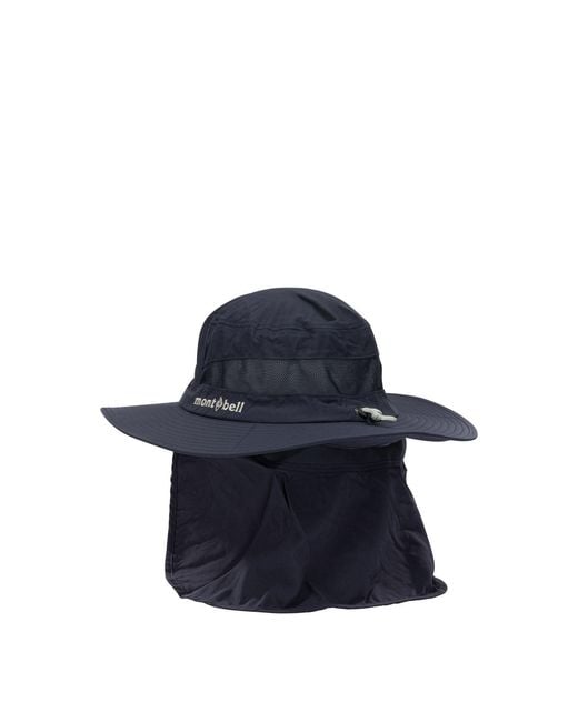 Montbell Blue Hats for men