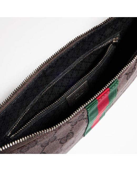 Gucci Brown "Lunetta" Small Handbag