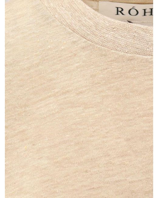 Rohe Natural Linen T-Shirt