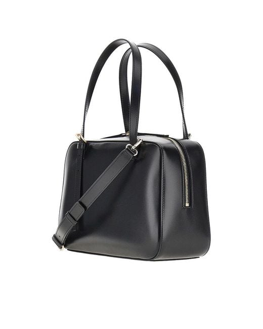 A.P.C. Black A. P.C. 'Virginie Box' Leather Bag