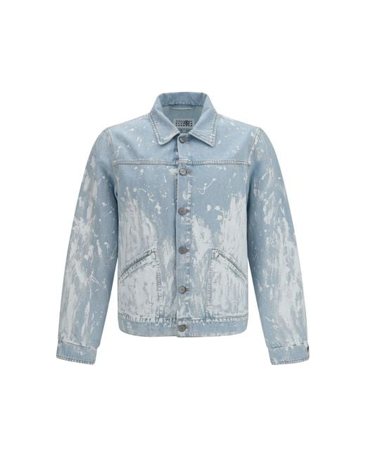MM6 by Maison Margiela Blue Denim Jacket