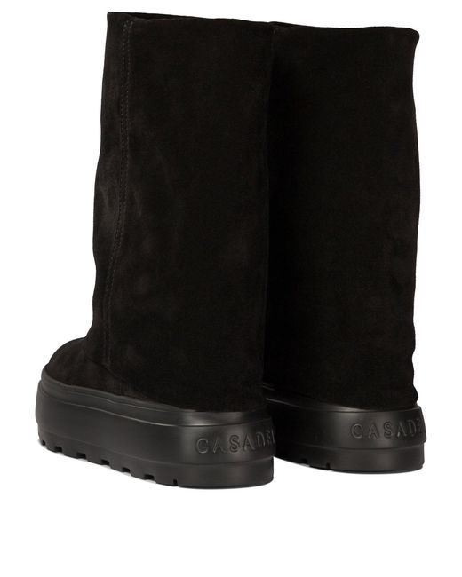 Casadei Black Ankle Boots