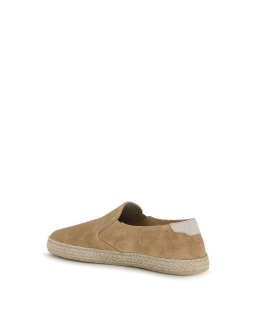 Brunello Cucinelli Natural Sneakers for men
