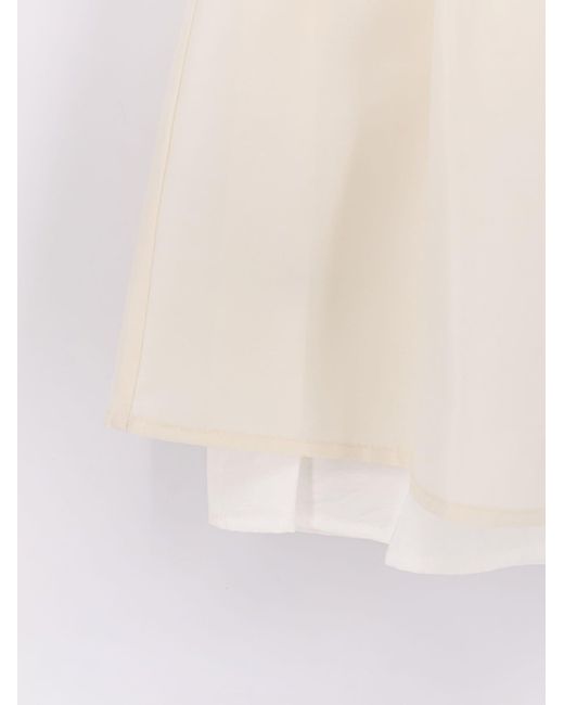 DUNST Natural Layered Volume Mini Skirt