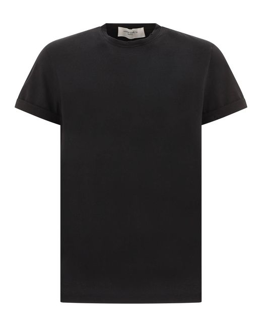 Golden Goose Deluxe Brand Black "Golden" T-Shirt for men