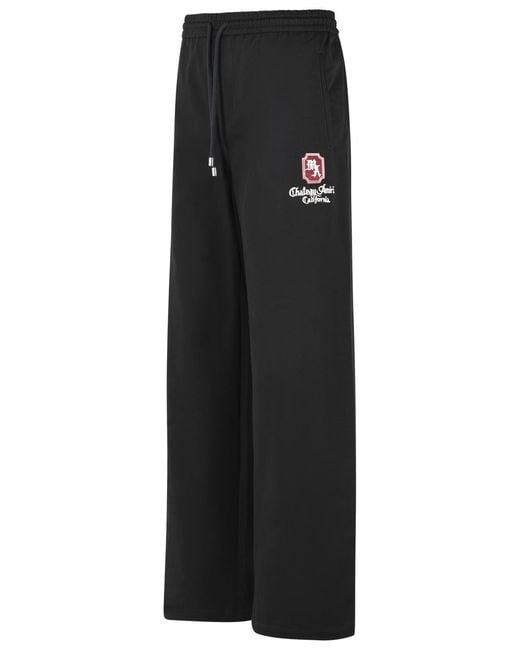 Amiri Black Cotton Trousers for men