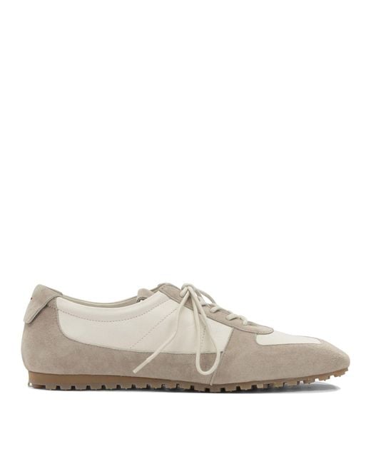 Aeyde Gray "Uma" Low Sneakers