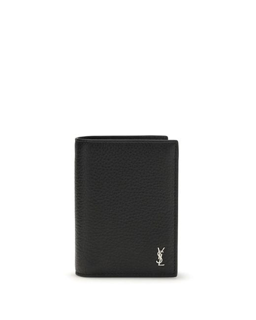 Men's Black Tiny Cassandre Card Holder
