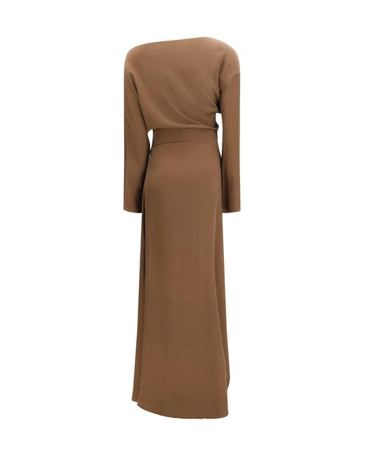 Petar Petrov Natural Dress Asymmetric