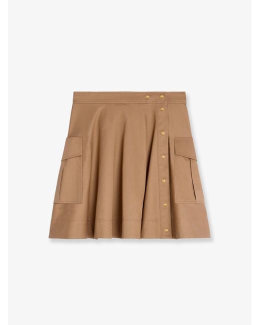 Céline Natural Cotton Skirt