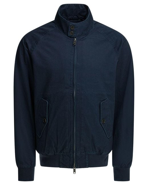 Men's Blue Cotton Jacket