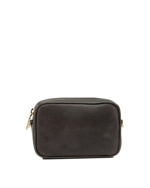 Golden Goose Deluxe Brand Gray "Star Bag" Mini Pouch Bag