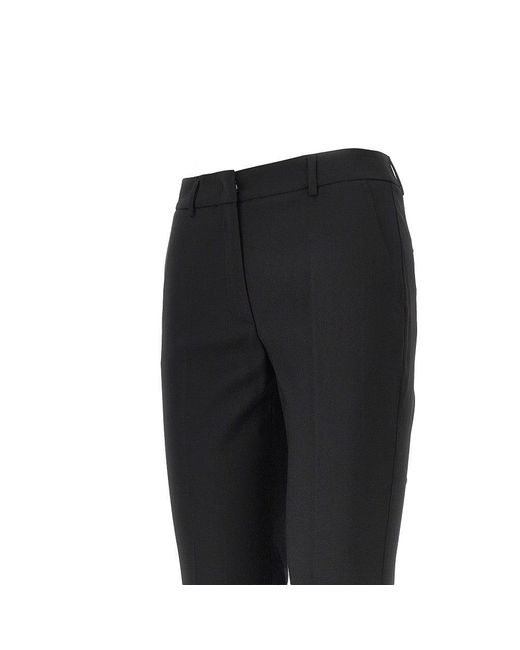 Weekend by Maxmara Black Wool Cigarette Pants