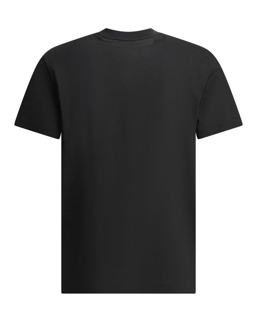 Moncler Black Crewneck T-Shirt for men