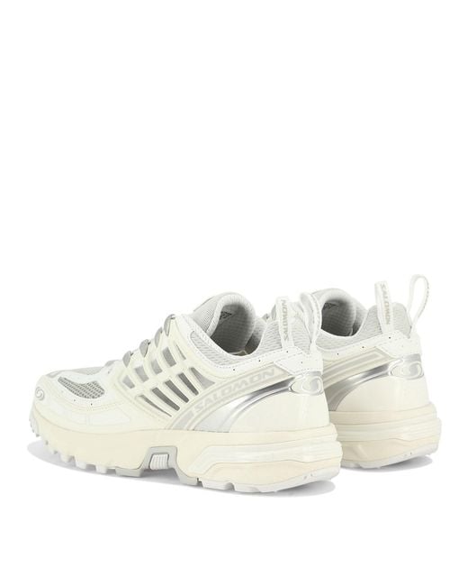 Salomon White 'Acs Pro' Sneakers
