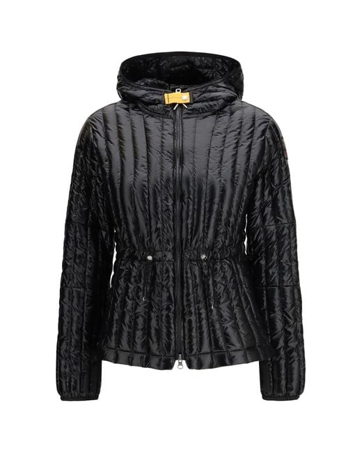 Parajumpers Black Kuon Light Short Down Jacket