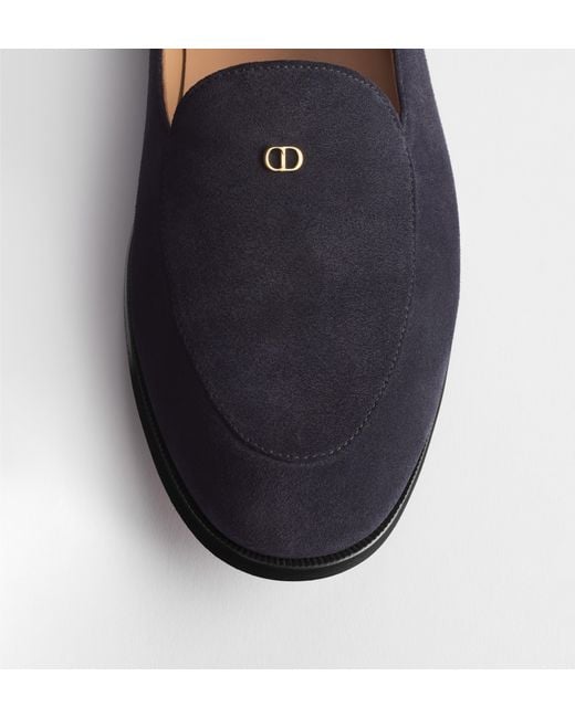 Dior Black Antibes Loafers for men