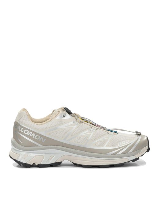 Salomon White "Xt-6" Low-Top Sneakers for men