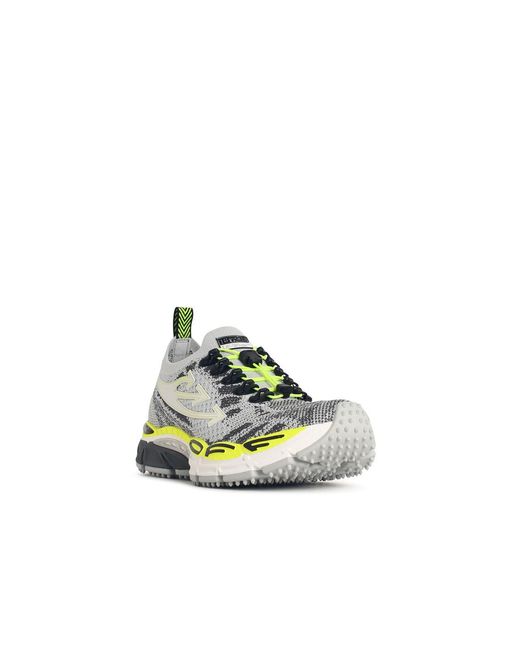 Off-White c/o Virgil Abloh Gray 'Be Right Back' Polyester Sneakers for men