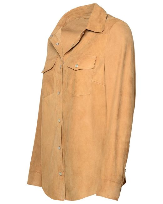 Salvatore Santoro Natural Lear Shirt