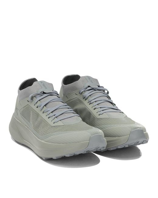 Arc'teryx Gray Silan 2 Low Sneakers for men